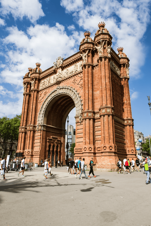 Arc de Triomf in Barcelona